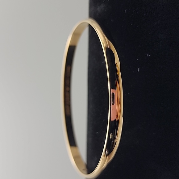 Kate Spade 8 Inch Elegant Gold Tone Women's Bracelet "Stop And Smell The Roses" - Picture 3 of 5